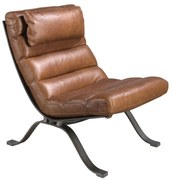 Fotoliu design LUX Dark Brown Leather