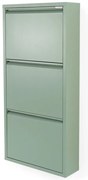 Pantofar verde-gri din metal Billy – Spinder Design