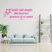 Sticker perete Copiii vad magia