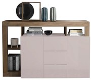 Comodă LENOR, cașmir/stejar