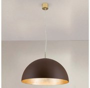 Lustră pe cablu Orion HL 6-1623/1 ELIANO 1xE27/60W/230V d. 50 cm maro/auriu