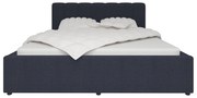 Set 3 piese Luna Silver, Pilota 140 x 200 cm, 2 Perne 50 x 70 cm, fibra siliconata, bumbac