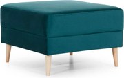 Taburet lemn masiv Angel Verde, 75 × 75 × 45 cm