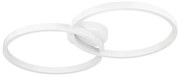 Plafonieră LED RGBW dimabilă Eglo 900954 AMANDOLO 19,5W/230V alb + telecomandă