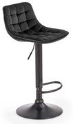 Scaun de bar Kinsley, negru