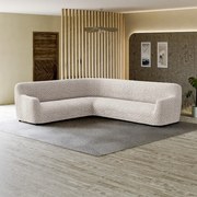 Huse bielastice VENEZIA bej coltar (l. 350 - 530 cm)