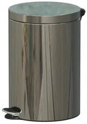 Coș de gunoi cu călcare, 20 l, oțel inoxidabil