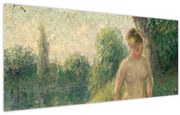 Tablou - Camille Pissarro, The Bather, reproducere (120x50 cm)