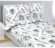 Bellatex Lenjerie de pat din flanel Ibišek, 140 x 200 cm, 70 x 90 cm