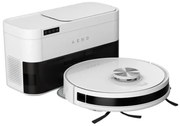 Aspirator robotic AENO ARC0006S, 4000Pa, 3000 mAh, 120 m2, Mapare, Wi-Fi, Comenzi vocale, Autonomie până la 120 min, Alb