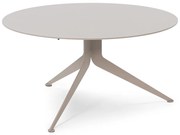 Măsuță de cafea taupe rotundă din metal ø 76 cm Daley – Spinder Design
