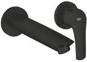 Baterie lavoar incastrata Grohe Eurosmart, marime M, negru mat