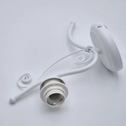 Lampă de perete RETRO II 1xE27/60W/230V alb
