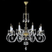 Candelabru cu 8 brate LUX design modern, Cristal Bohemia Exclusive Miracle