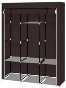 Sifonier mobil, dimensiuni 130x45x170 cm-maro