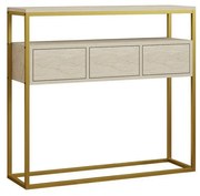 Măsuță Guarda Travertine and Gold