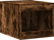 vidaXL Cutie litieră pisici stejar fumuriu 47x59x42 cm lemn prelucrat