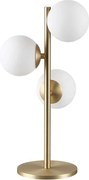 Ideal Lux - Lampă de masă LED PERLAGE 3xG9/3W/230V auriu/alb
