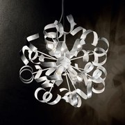 Lustră pe cablu Ideal Lux VORTEX 6xE14/40W/230V d. 53 cm argintiu/patină