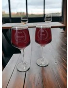 Set 2 pahare personalizate de vin, 300 ml