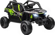 AIYAPLAY ATV Electric pentru Copii 3-5 Ani 12V cu Licență KAWASAKI, Dublu Motor, Telecomandă și Muzică, Negru | Aosom Romania