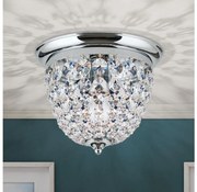 Plafonieră de cristal Orion DLU 1840/26 PLAFOND 1xE27/40W/230V d. 26 cm crom