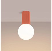 Plafonieră pentru baie Sollux SL.1753 HALO 1xG9/8W/230V IP44 roz