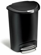 Simplehuman Coș de gunoi cu pedală 50 l, negru