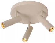 Lucide 22974/13/41 - Spot GRADO 3xGU10/12W/230V bej