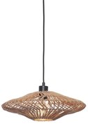 Lustra/Pendul eco din ratan Zanzibar flat 40cm S, nat