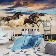 Fototapet - Galopul mustangilor (152,5x104 cm)