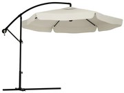 Umbrela de soare pliabila pentru gradina LEVI 300 cm, bej + ambalare gratuită