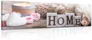 Tablou natura moartă cu inscripție Home
