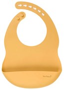 Baveta din silicon cu buzunar, ajustabila,   Nordic   - Mustard