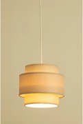 Brilagi - Lustră suspendată pe cablu RESNA, 3xE27/60W/230V, Ø45 cm, bej