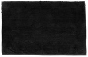 Covoras baie TAPIS MINI CHENILLE, Negru, 50x80 cm, 5five Simple Smart
