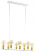 Suspensie vintage 8 becuri E27 Adri 97448 Eglo