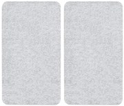 WENKO 2712663100 - Placă de protecție 30 x 52 cm, transparentă/gri