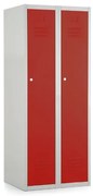 Dulap metalic, 60 x 50 x 150 cm, inchidere cilindrica, rosu - ral 3000