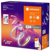 Bandă LED RGB dimabilă Ledvance SMART+ MAGIC FLEX 5m LED/24W/230V Wi-Fi + telecomandă