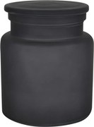 Organizator de baie gri închis pentru dischete demachiante, din sticlă Yoko – Spirella