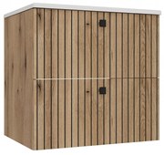 Dulap sub lavoar Terca 1 60 (stejar evoke) (cu lavoar). 1133036