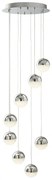Lustra LED design modern 35cm Marbles 8L 5848-8CC SRT