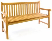 Bancă de grădină din lemn DIVERO - 150 cm