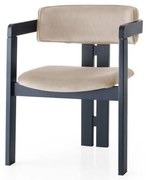 Scaun de sufragerie CO Beige and Black