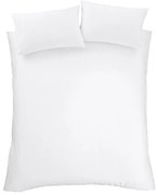 Lenjerie de pat alb din bumbac egiptean pentru pat dublu 200x200 cm - Bianca