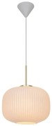 Pendul design scandinav Milford 30 alb opal
