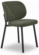 Scaune de dining verde 2 buc. Swan – Unique Furniture