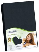 Bellatex Jersey ceară de pat negru