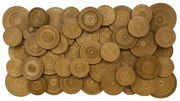 Decor pentru perete din bambus handmade  220/120 cm